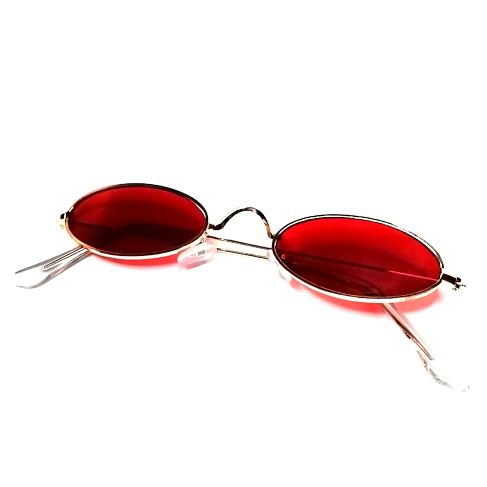 Red fashion sunglasses